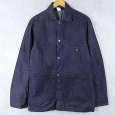 画像1: 〜70's GOODHUE STAR BRAND バットダイデニムカバーオール SIZE36 (1)