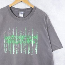 画像1: 2000's "REVOLUTION RELOADED" 映画パロディプリントTシャツ XL (1)