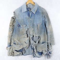 画像1: 50's UNKNOWN デニムカバーオール (1)