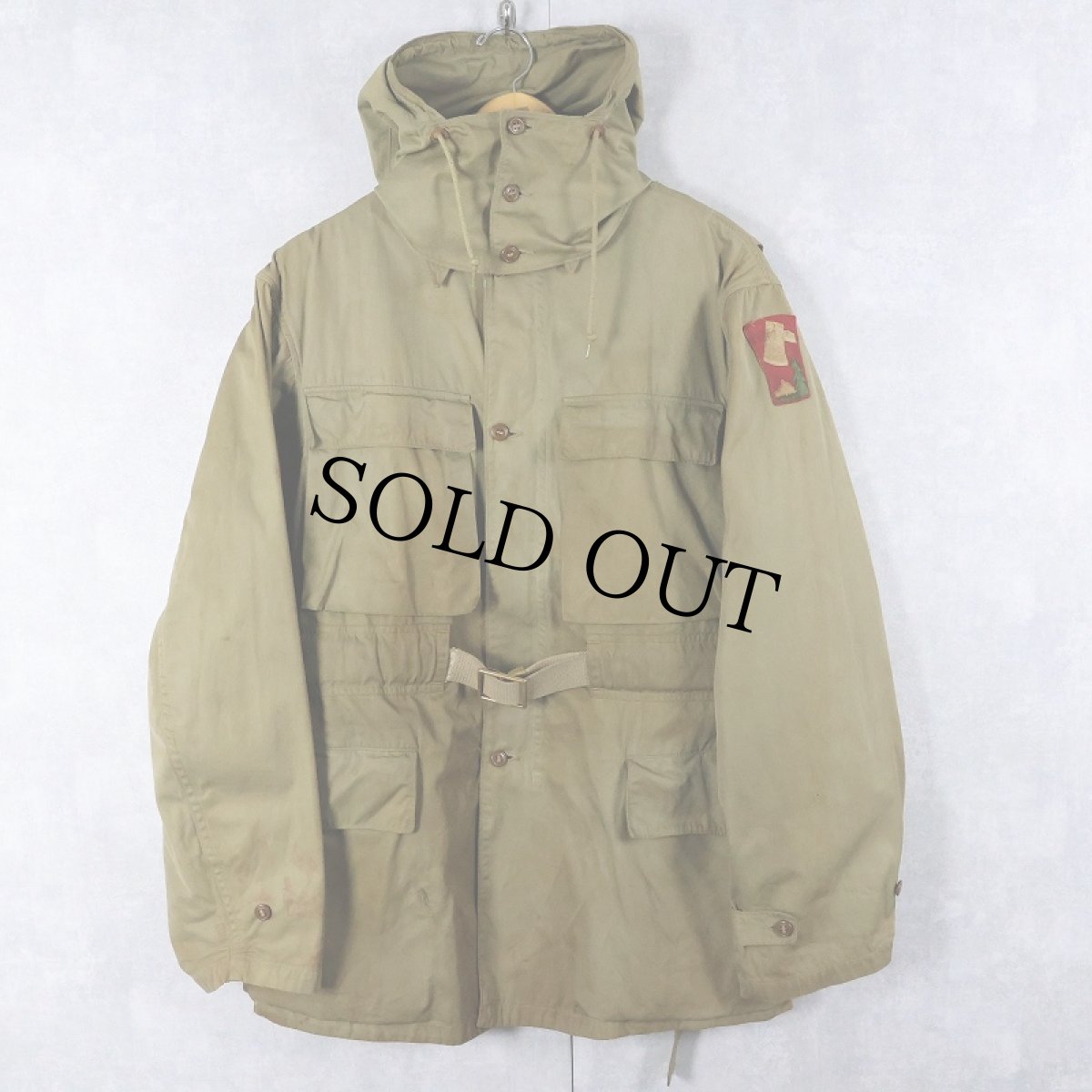 画像1: 40's WWII U.S.ARMY M-42 "The 10th Mountain Division" MOUNTAIN TROOPS JACKET 36R (1)