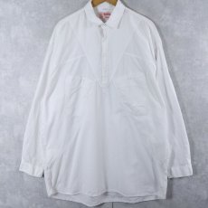 画像1: AROMA PARIS デザイン コットンプルオーバーシャツ XL (1)