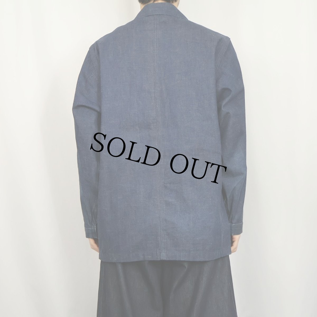 画像3: VINTAGE "GOHN BROS.CLOTHES" アーミッシュデニム ワークジャケット 38 (3)