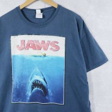 画像1: JAWS ホラー映画 プリントＴシャツ XL (1)