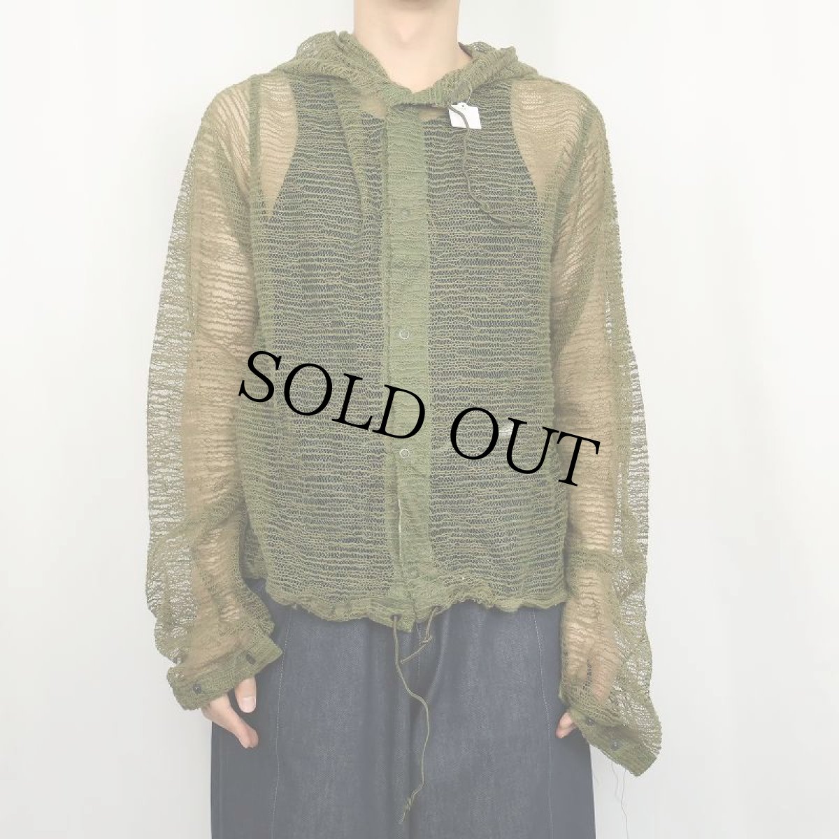 画像2: 70's U.S.ARMY モスキートパーカー DEADSTOCK LARGE (2)