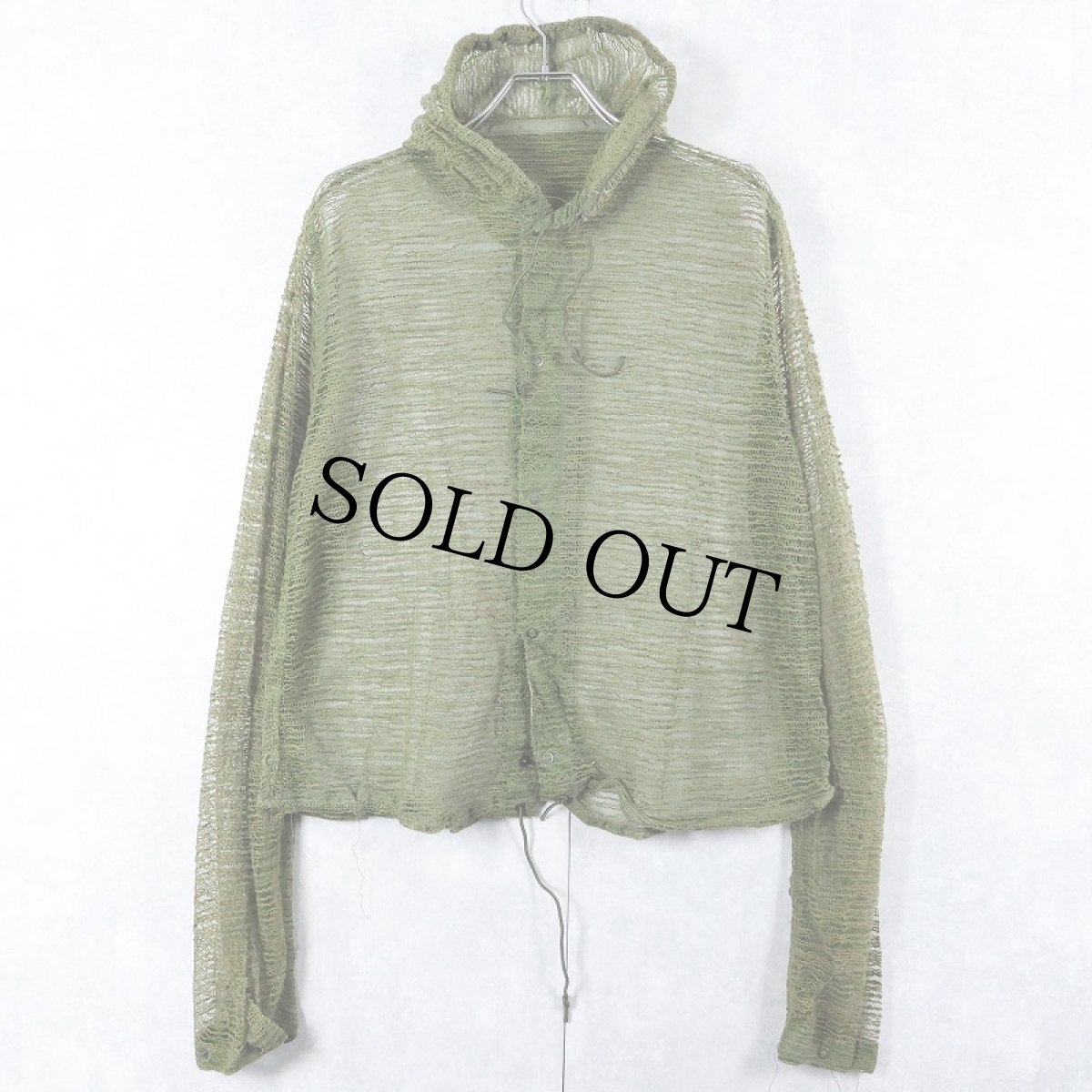 画像1: 70's U.S.ARMY モスキートパーカー DEADSTOCK LARGE (1)