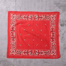 画像2: 50's エレファントブランド 総柄 バンダナ 下鼻 (2)