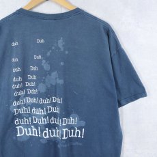 画像2: JAWS ホラー映画 プリントＴシャツ XL (2)