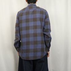 画像3: Ralph Lauren DENIM&SUPPLY バッファローチェック柄ネルシャツ M (3)