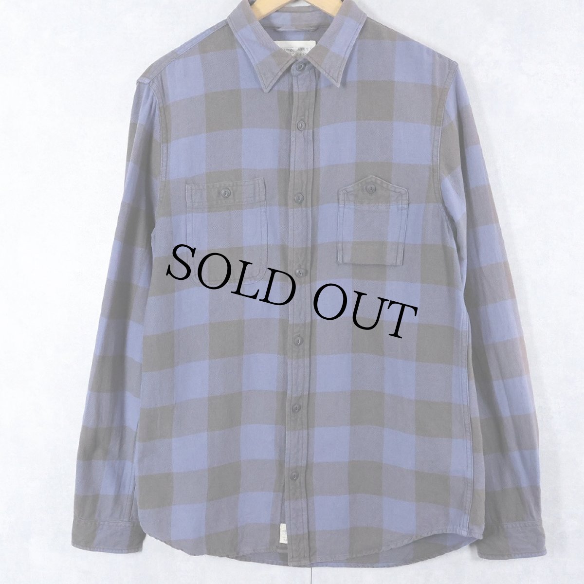 画像1: Ralph Lauren DENIM&SUPPLY バッファローチェック柄ネルシャツ M (1)