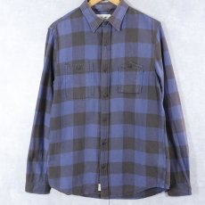 画像1: Ralph Lauren DENIM&SUPPLY バッファローチェック柄ネルシャツ M (1)