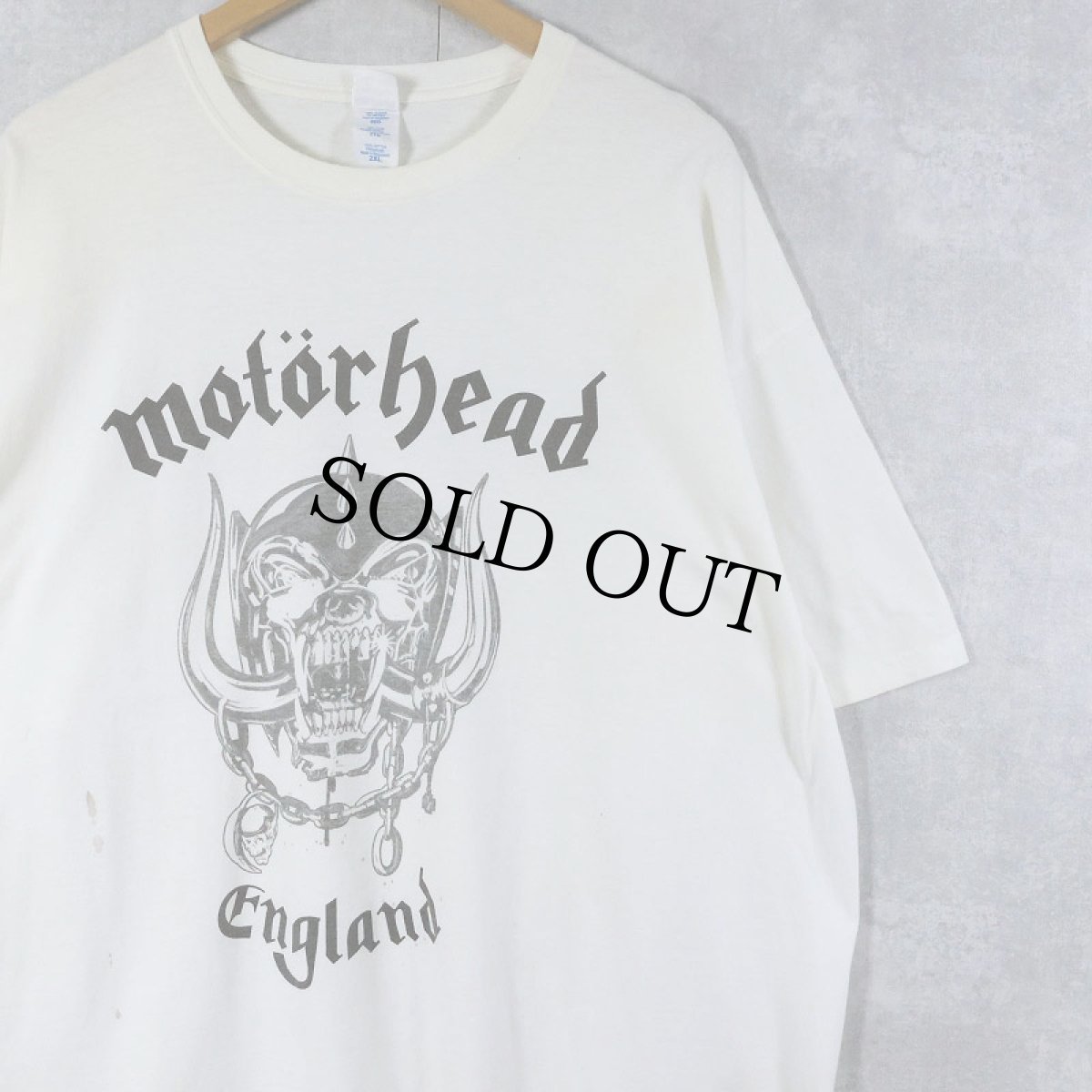 画像1: MOTORHEAD ロックバンド プリントTシャツ 2XL (1)
