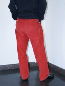 画像2: 90's〜 Alan Flusser 2タック コーデュロイパンツ W37 (2)