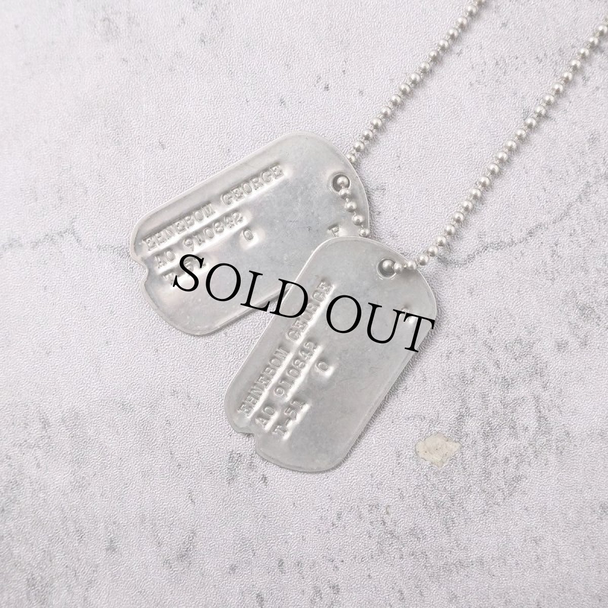 画像1: U.S.ARMY ドッグタグ  (1)