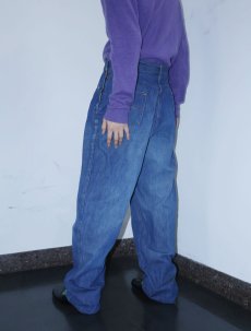 画像2: 50〜60's OVER THE TOP DUNGEES デニムランチパンツ W32 (2)