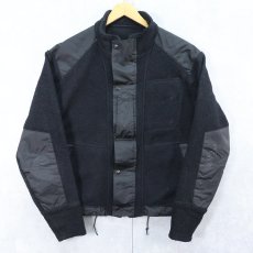 画像1: Canadian Armed Forces "FIRE RESISTANT" フリースライナージャケット BLACK MEDIUM (1)