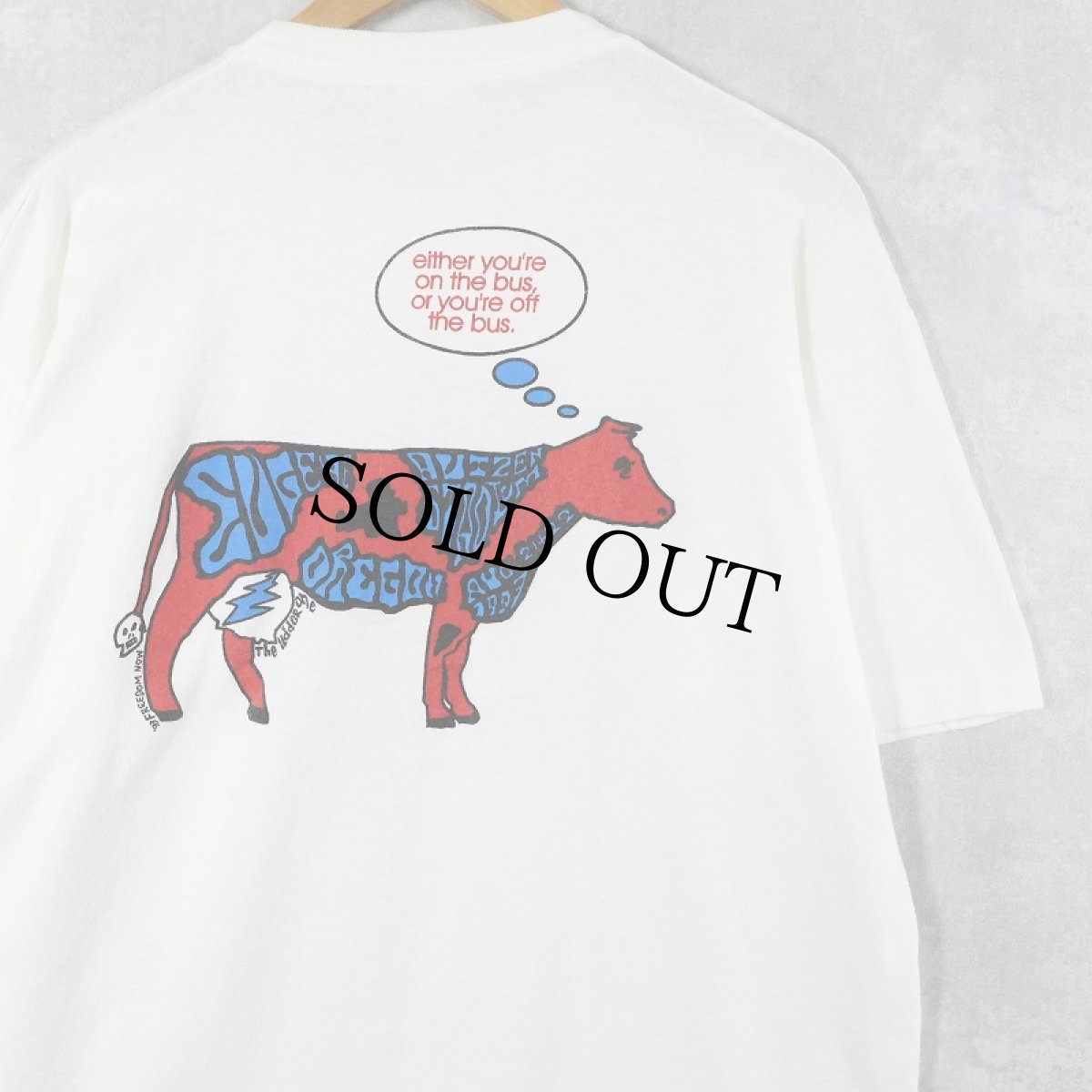 画像2: 90's GRATEFUL DEAD ロックバンド プリントTシャツ XL (2)