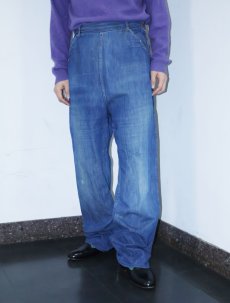 画像1: 50〜60's OVER THE TOP DUNGEES デニムランチパンツ W32 (1)