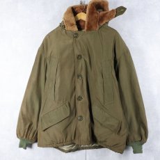 画像1: 40's USAAF B-9 "Irregular Fabric" フライトジャケット LARGE (1)