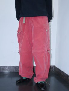 画像2: U.S.Exledition 2WAYデザイン ドッキング コットン×ナイロンカーゴパンツ M (2)