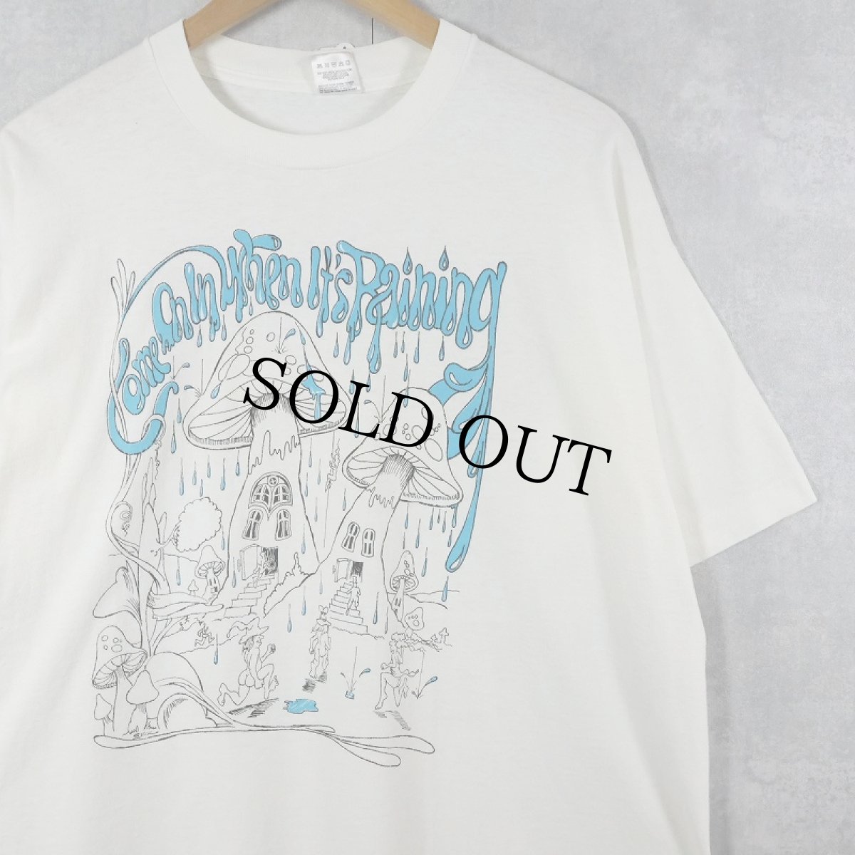 画像1: 90's GRATEFUL DEAD USA製 ロックバンド ツアープリントTシャツ XL (1)