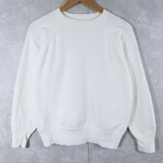 画像1: 50〜60's 無地ラグランスウェット (1)