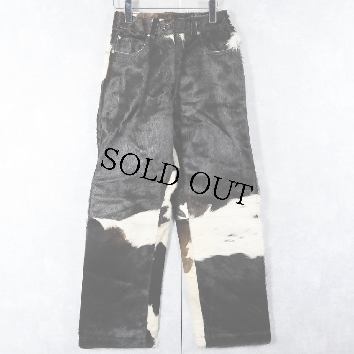 画像1: NASTY GAL ハラコパンツ W24 (1)