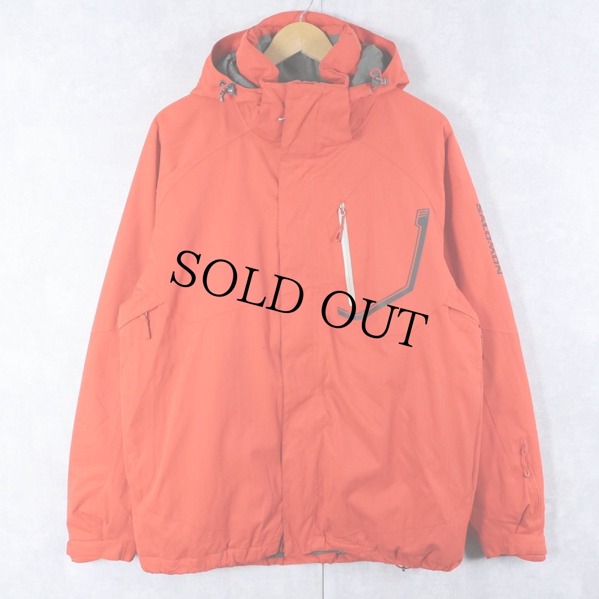 画像1: SALOMON ソフトシェルジャケット L (1)