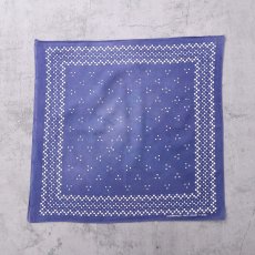 画像2: 50's GUARANTEED FAST COLOUR ドット柄 バンダナ (2)