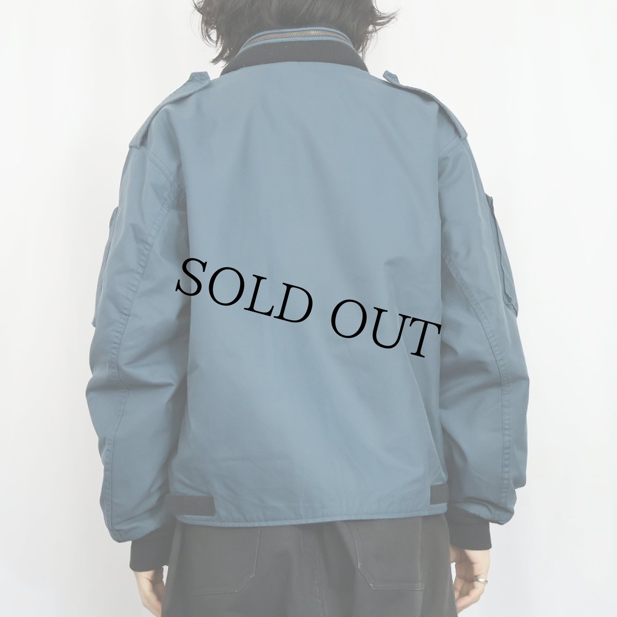 画像3: 90's ROYAL CANADIAN AIR FORCE フライトジャケット SIZE7040 (3)