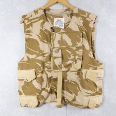 画像1: 90's BRITISH ARMY DPMデザートカモ アーマーベスト SIZE190/120 (1)