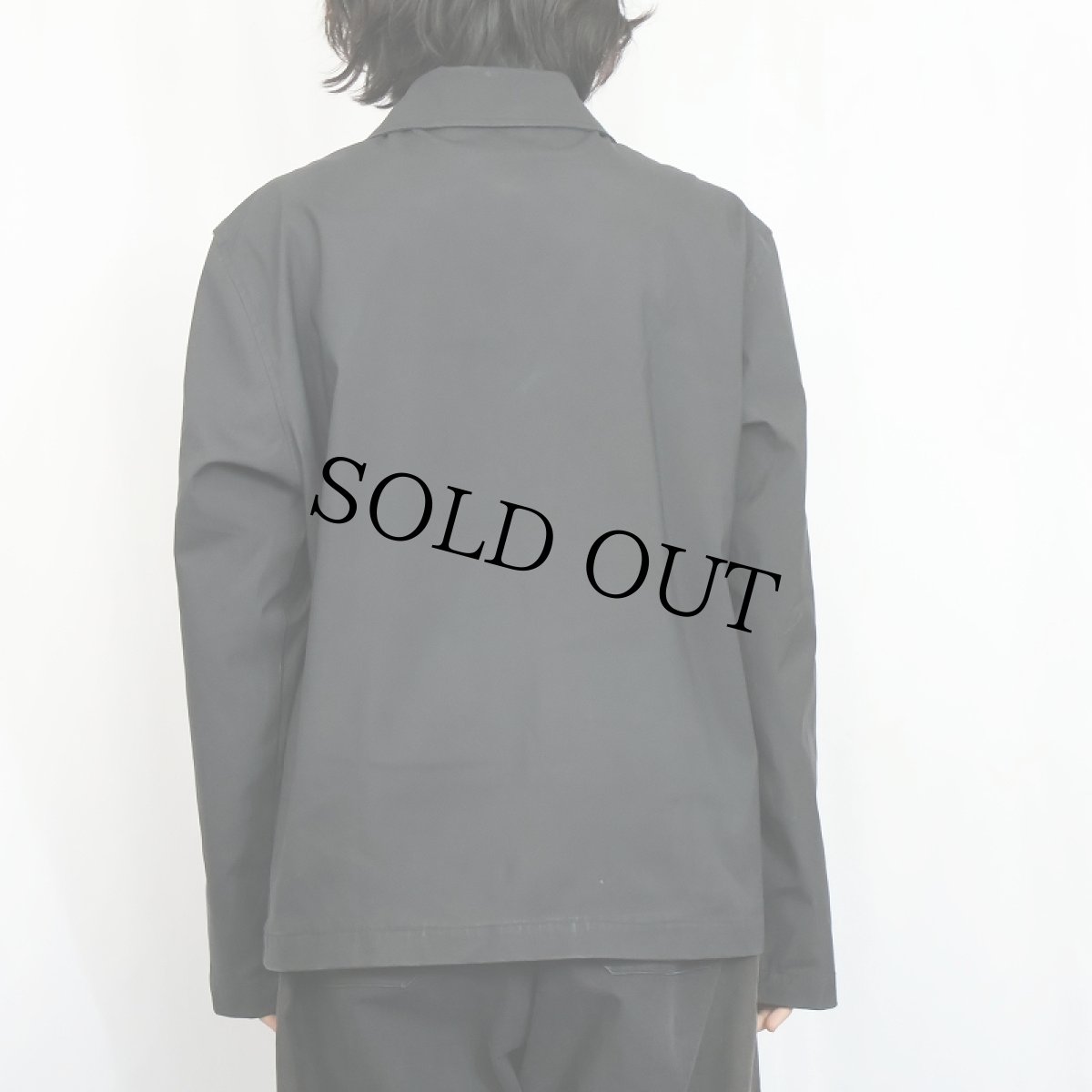 画像3: Calvin Klein Jeans ポリウレタンジャケット BLACK M (3)