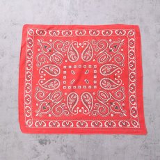 画像2: 50's エレファントブランド ペイズリー柄 バンダナ 下鼻 (2)