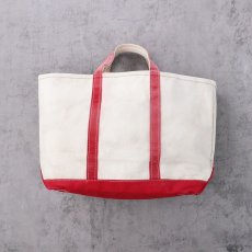 画像1: 80's L.L.Bean "BOAT AND TOTE" 耳付き キャンバストートバッグ LARGE (1)