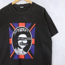 画像1: Sex Pistols "GOD SAVE THE QUEEN" パンクロックバンドTシャツ BLACK (1)