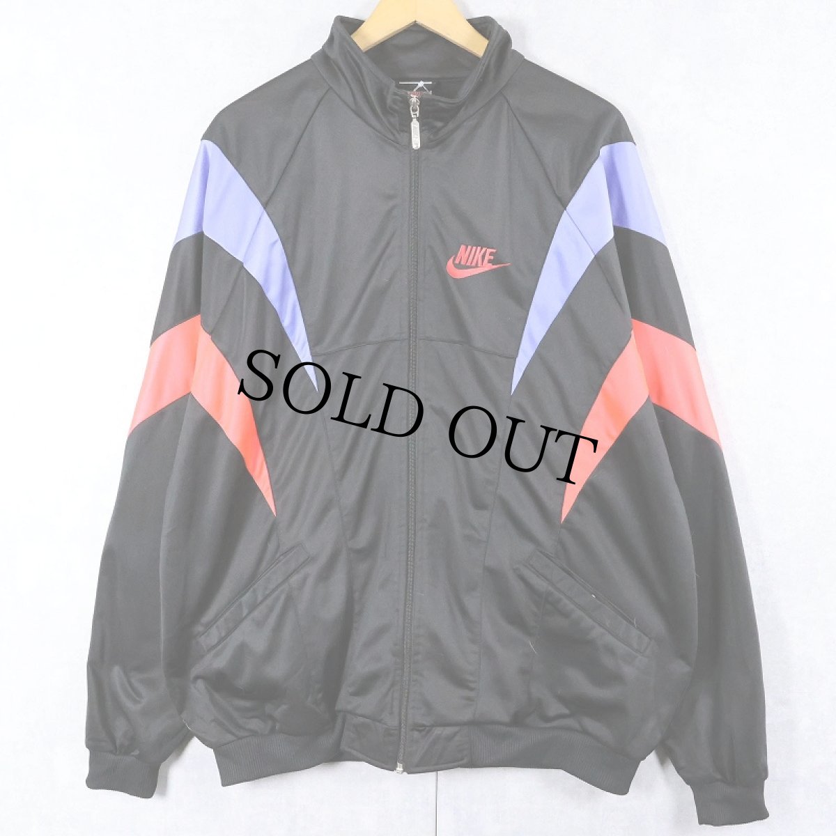画像1: 90's NIKE 切り替えデザイン トラックジャケット XL (1)