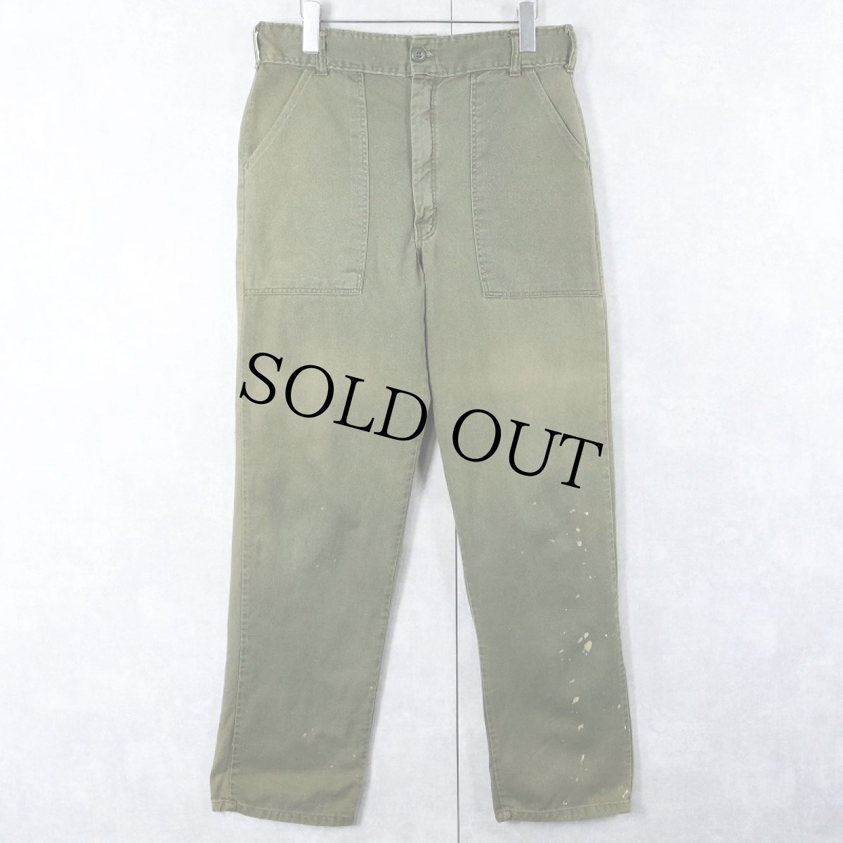 画像1: 60's 民間品 ベイカーパンツ W32 (1)