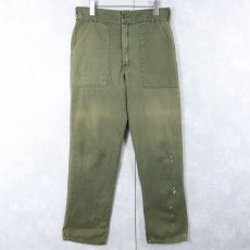 画像1: 60's 民間品 ベイカーパンツ W32 (1)