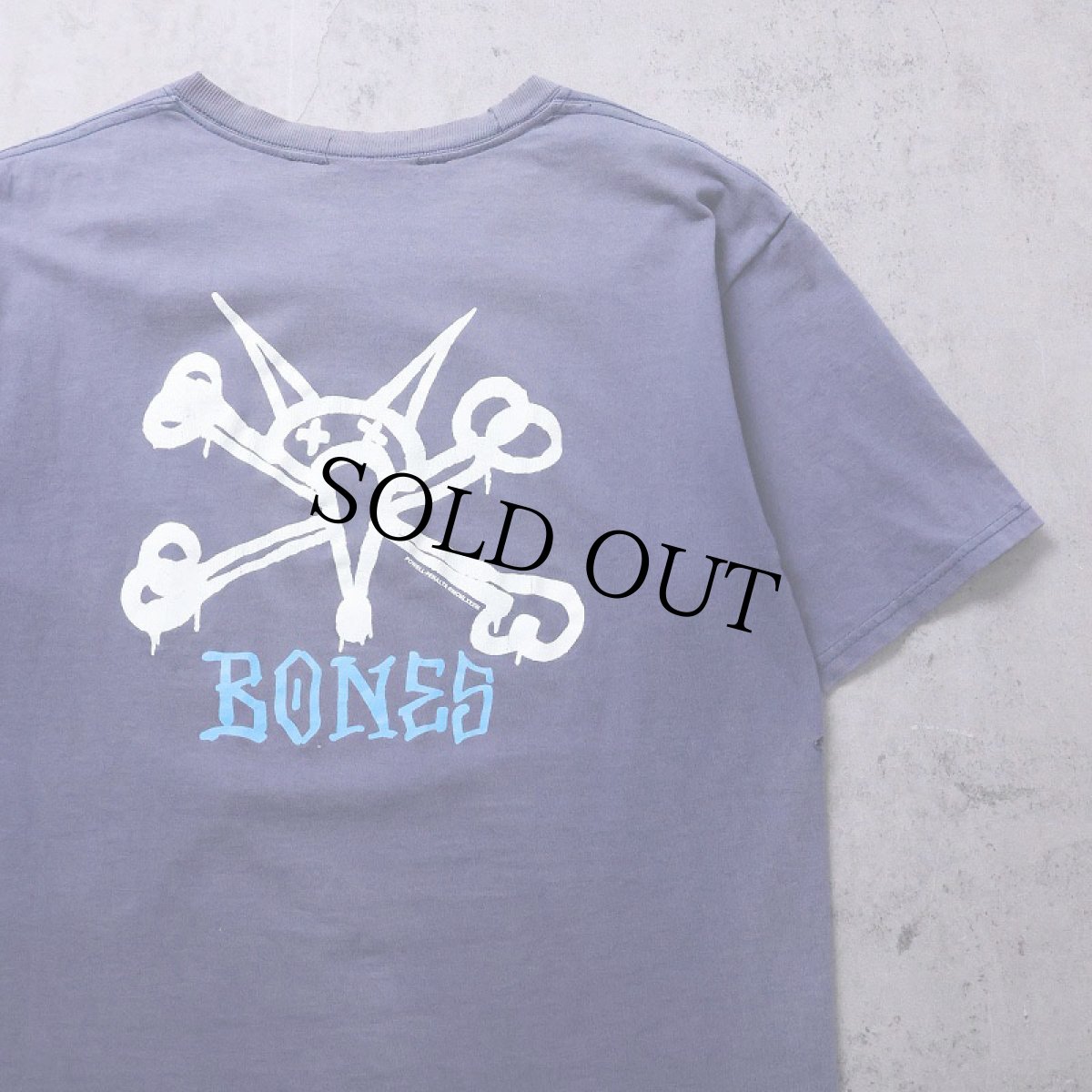 画像1: 2000's POWELL PERALTA "BONES" プリントTシャツ (1)