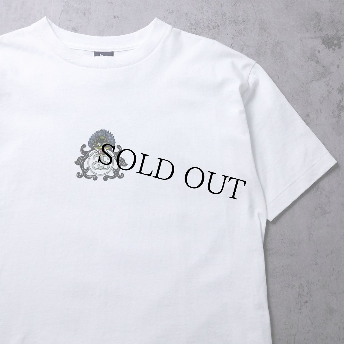画像2: 90's STUSSY 紺タグ USA製 ロゴ×ドラゴンプリントTシャツ L (2)