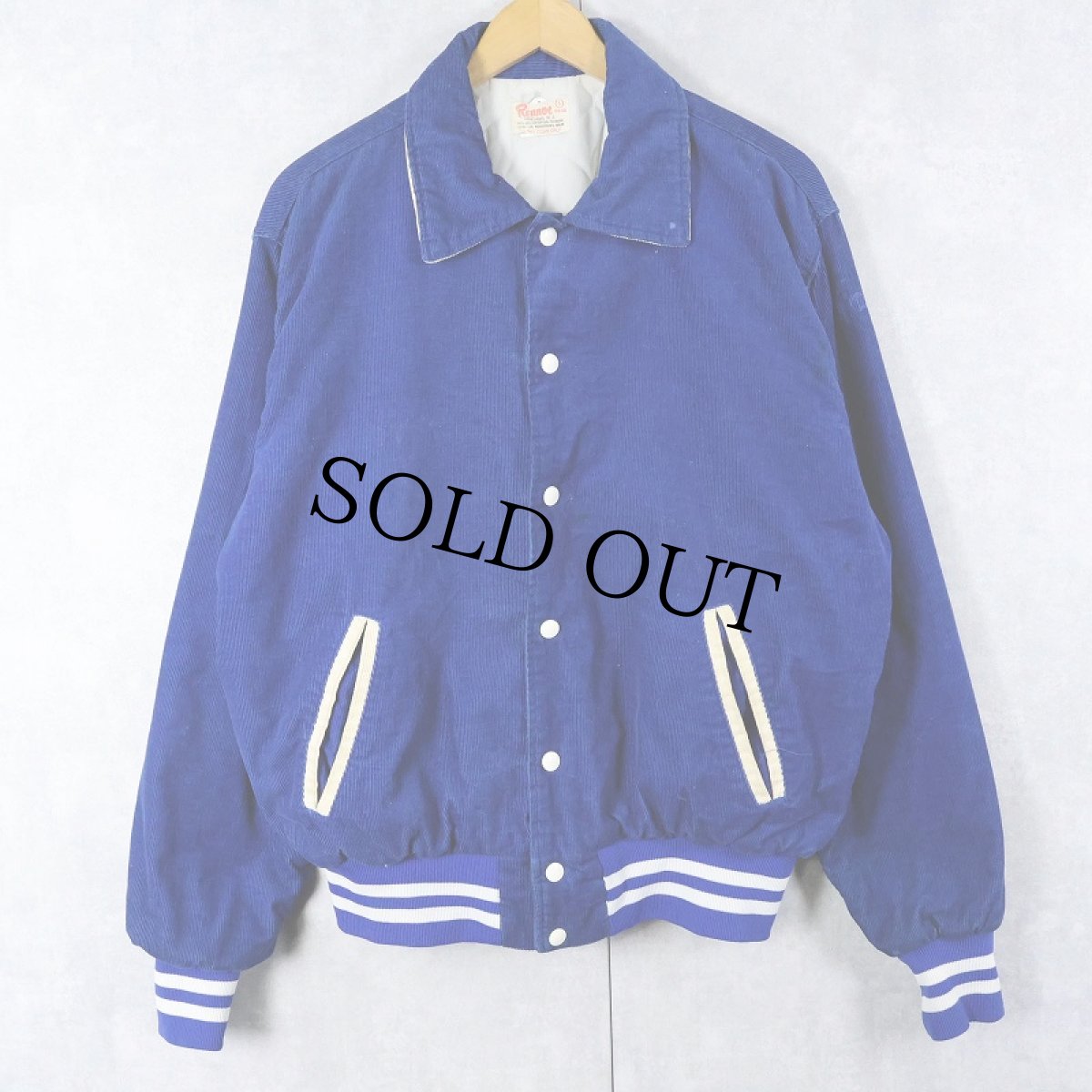 画像1: 80's Rennoc コーデュロイスタジャン L (1)