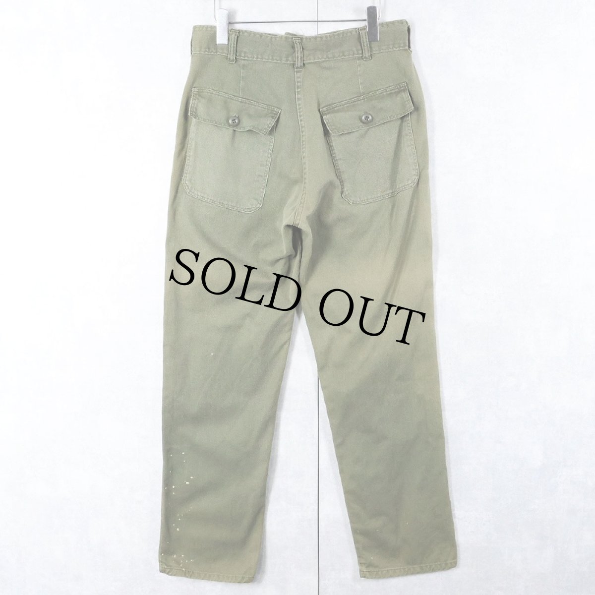 画像2: 60's 民間品 ベイカーパンツ W32 (2)