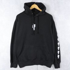 画像1: Billie Eilish ミュージシャンスウェットフーディ BLACK M (1)