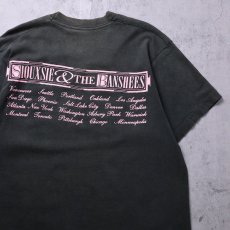画像2: 90's Siouxsie And The Banshees ロックバンドツアーTシャツ BLACK (2)
