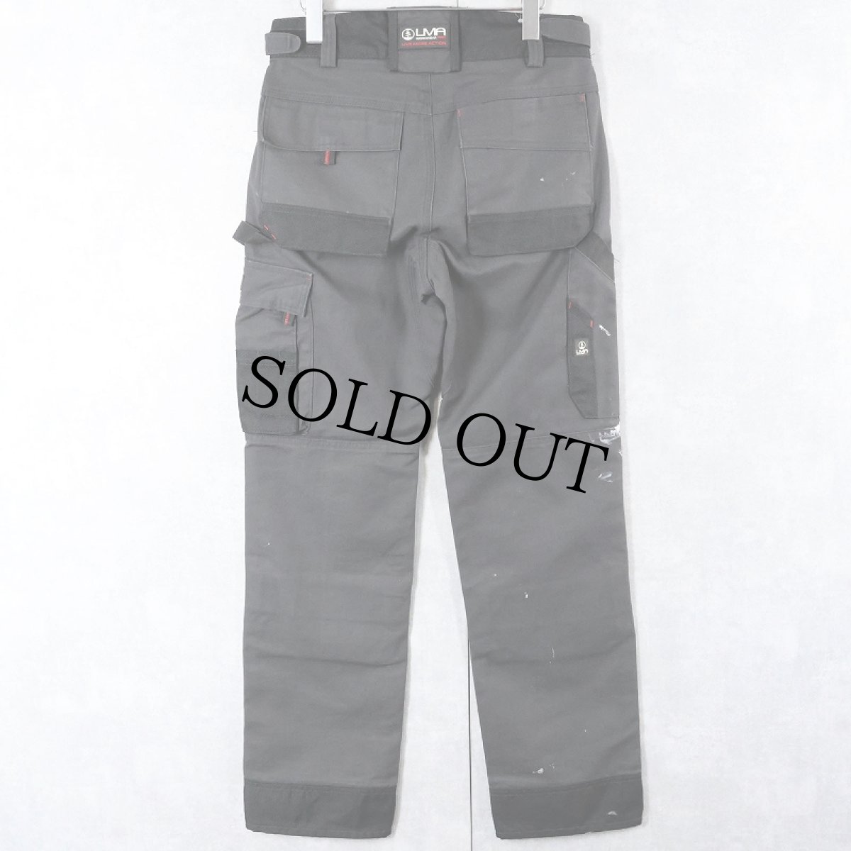 画像2: LMA ペンキペイント ワークパンツ W30 (2)
