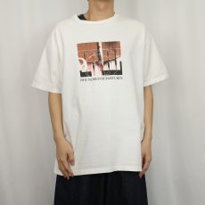 画像2: 90's STUSSY 紺タグ USA製 プリントTシャツ XL (2)