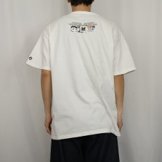 画像3: 90's STUSSY 紺タグ USA製 プリントTシャツ XL (3)