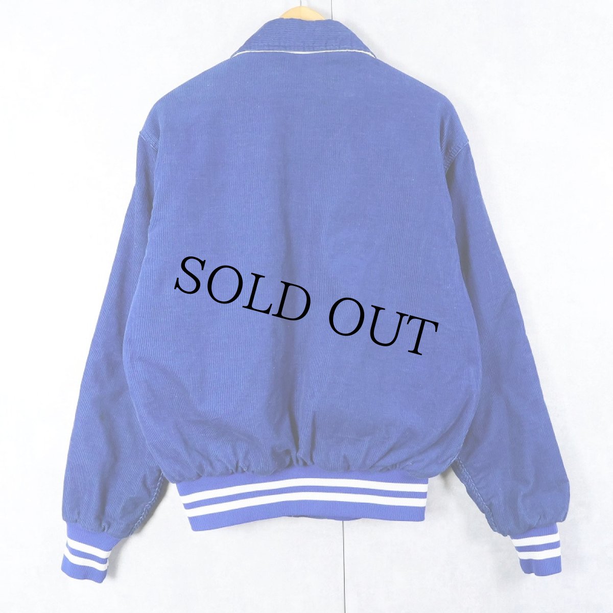 画像2: 80's Rennoc コーデュロイスタジャン L (2)