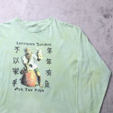 画像1: 2000's Leftover Salmon "Ask the Fish" ジャムバンドアルバムロンT (1)
