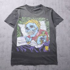 画像1: 90's PUSHEAD グラフィックアートプリントTシャツ (1)