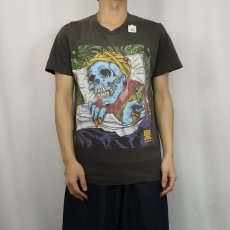 画像2: 90's PUSHEAD グラフィックアートプリントTシャツ (2)